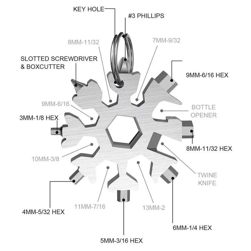 Snowflake multitool 