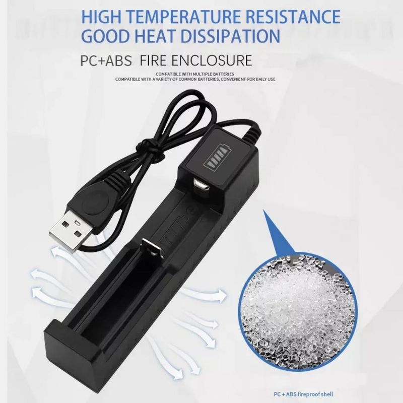 Batterilader 18650 - USB