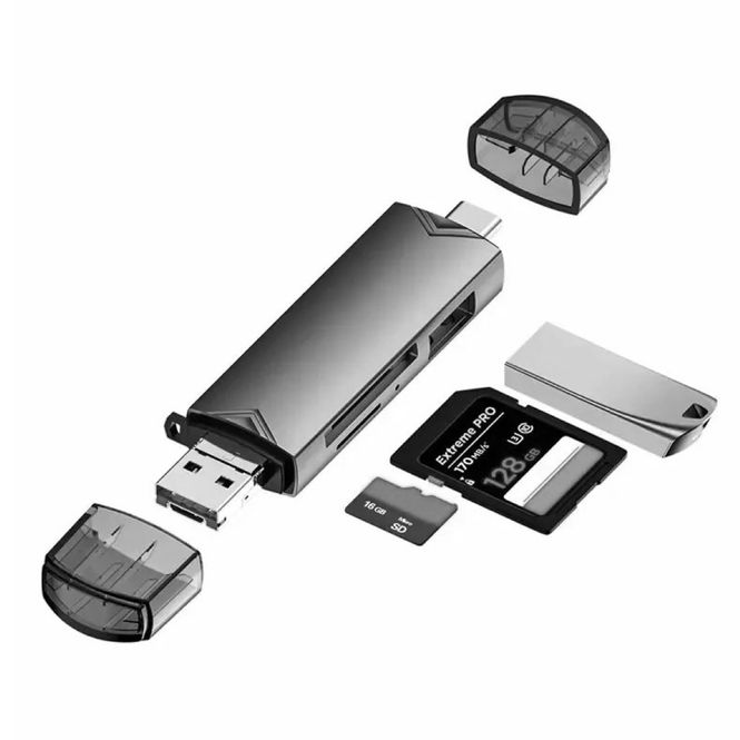 Hovedbilde Minnekort leser - SD Card Reader