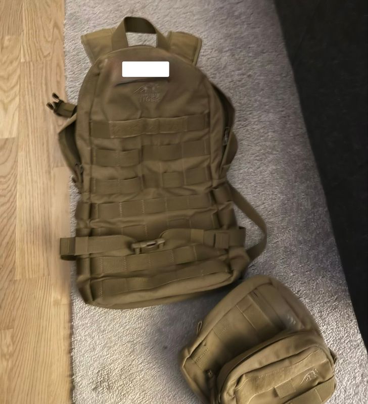 Tasmanian Tiger Cordura Stridssekk