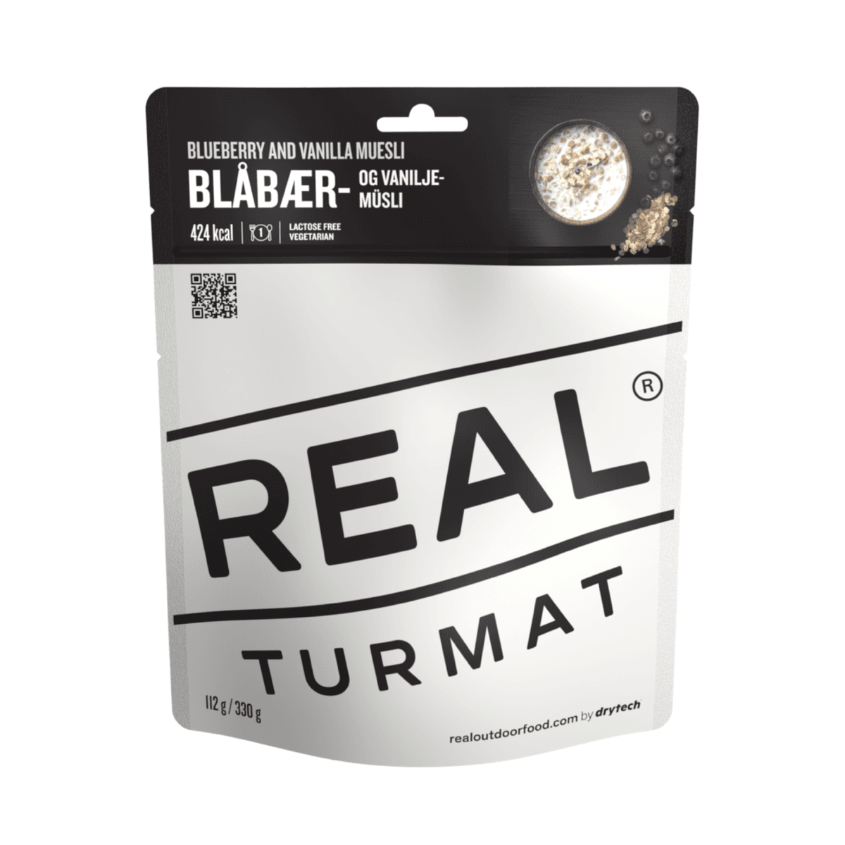 REAL Turmat - Blåbær Müslie 