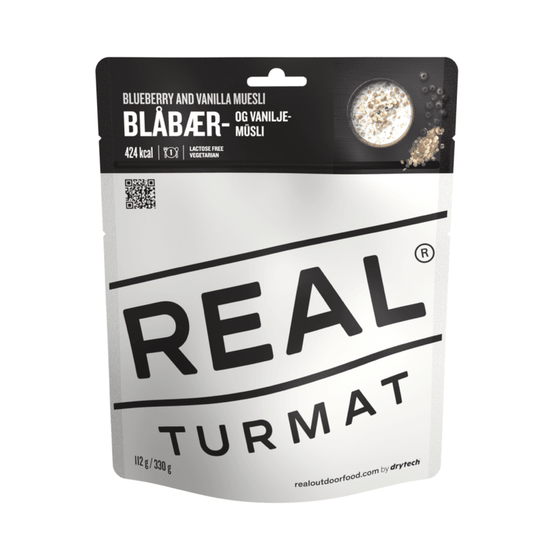 REAL Turmat - Blåbær Müslie 