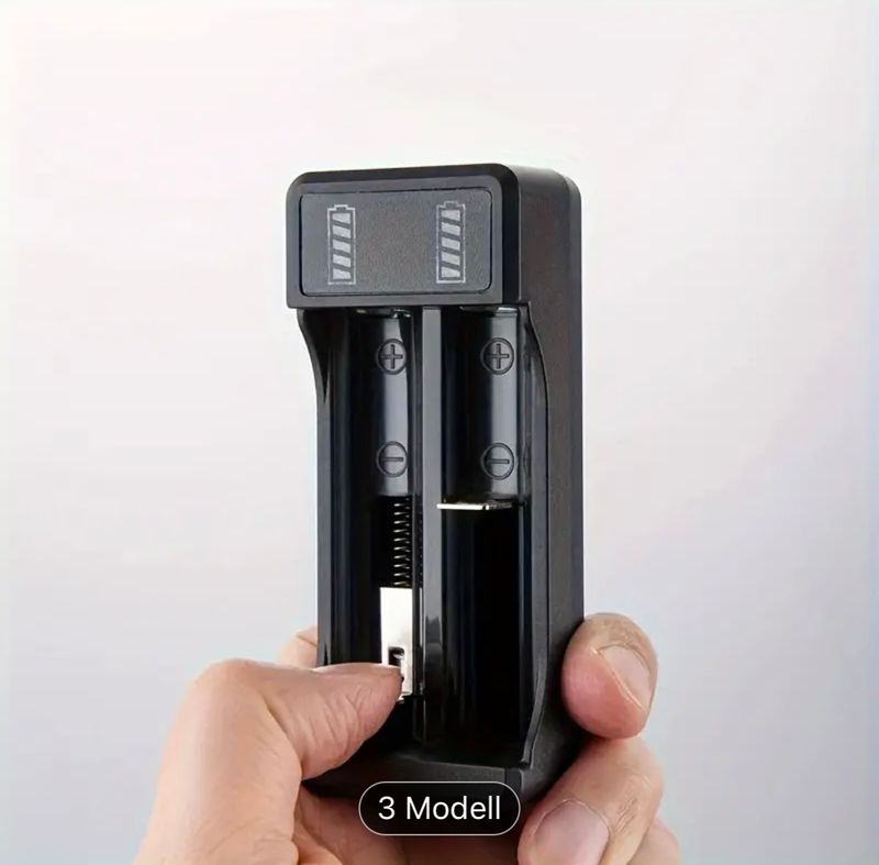 Dobbel USB batterilader