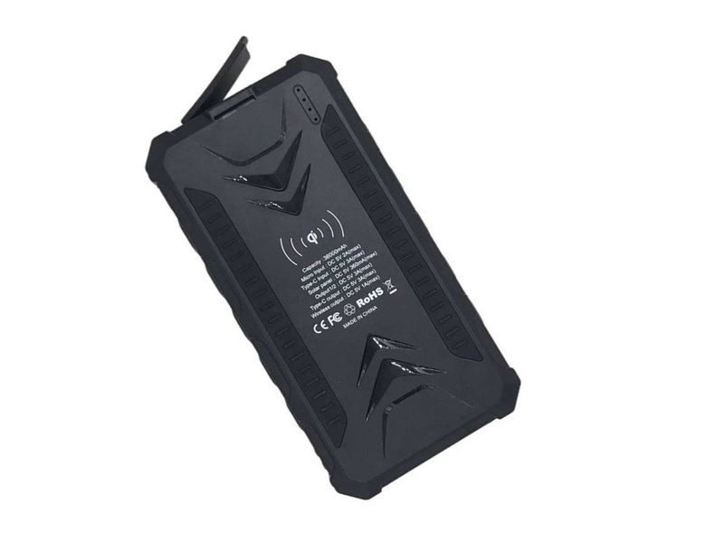 Powerbank med solcelle 36.000