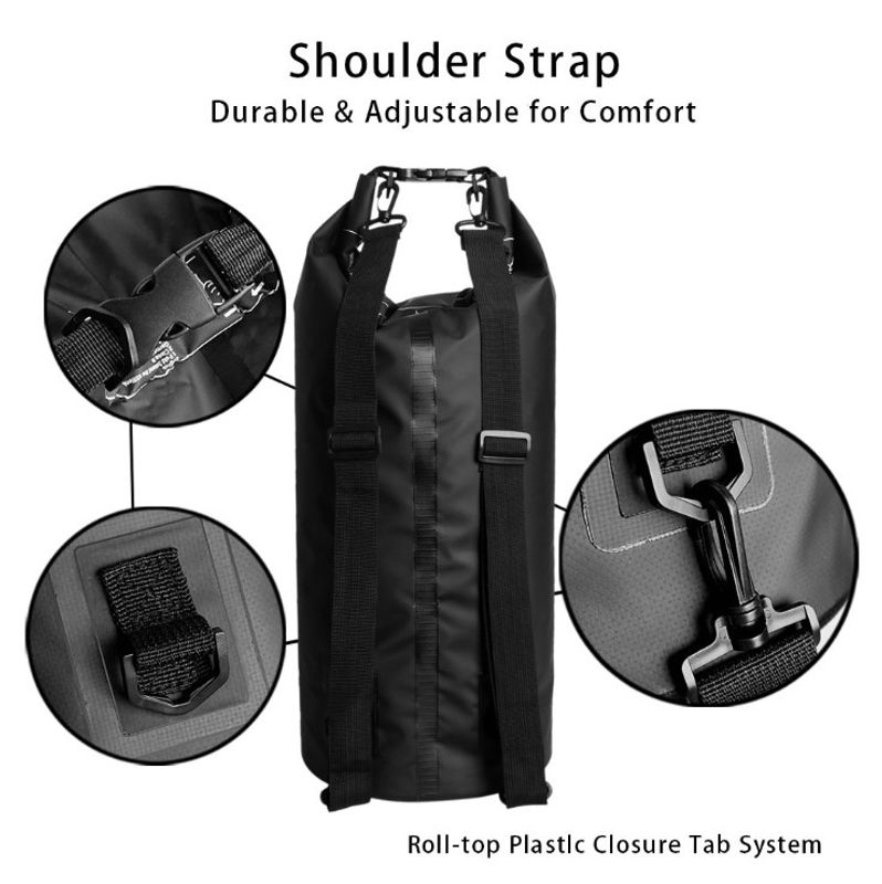 Drybag - Pakksekk 30L Svart