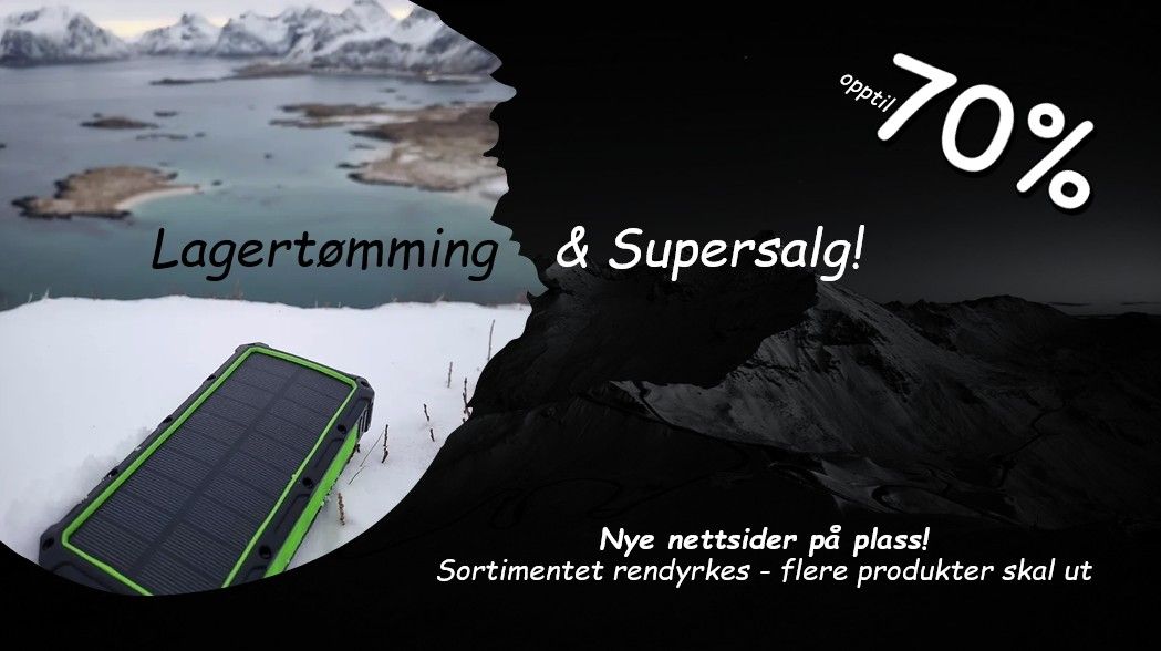 Salg beredskap og nødutstyr